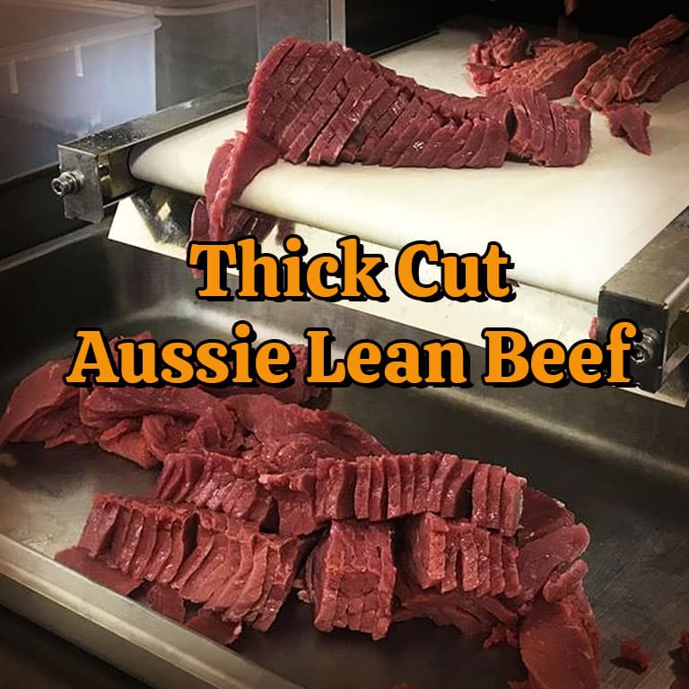 Thick cut Australian lean beef